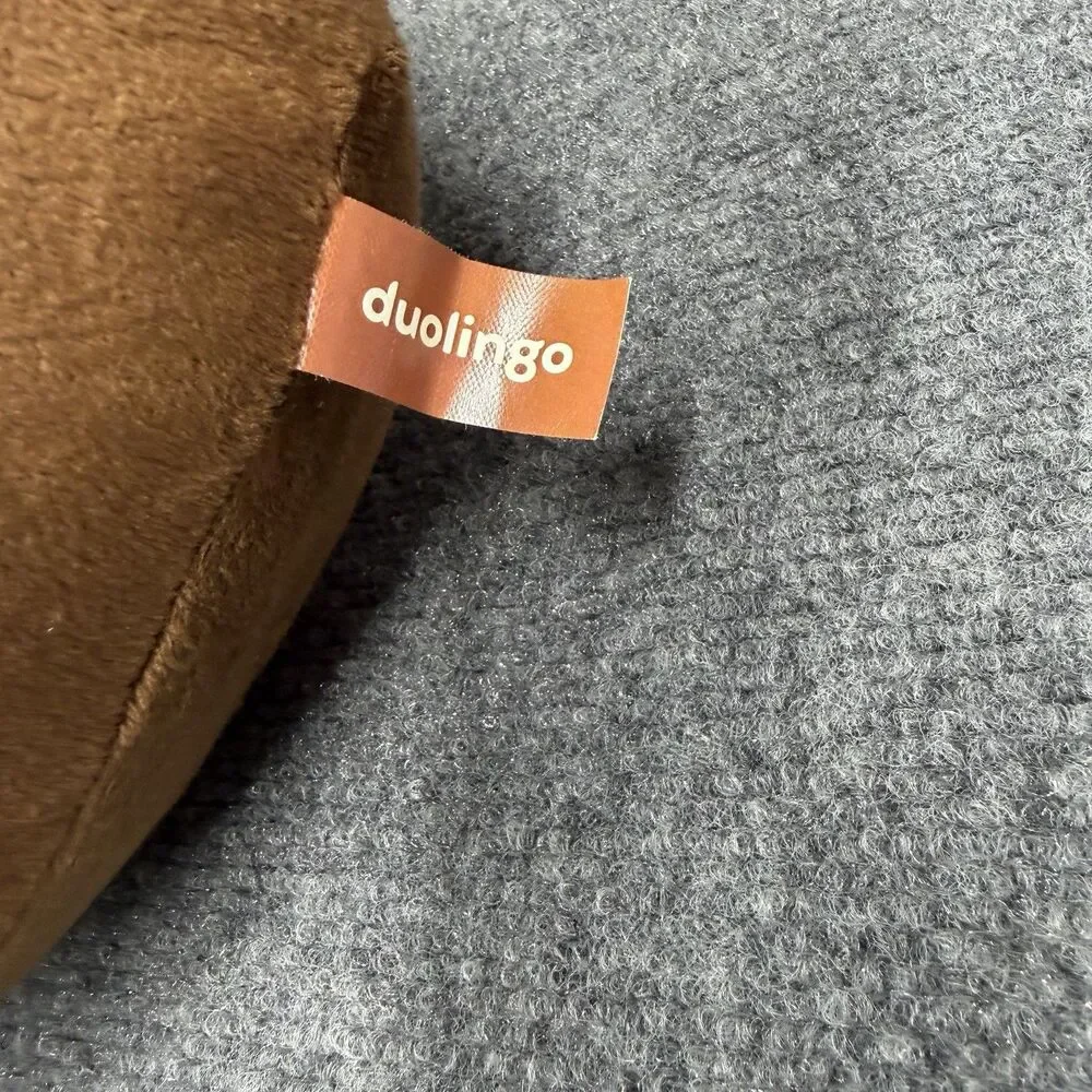 Handmade duolingo bear